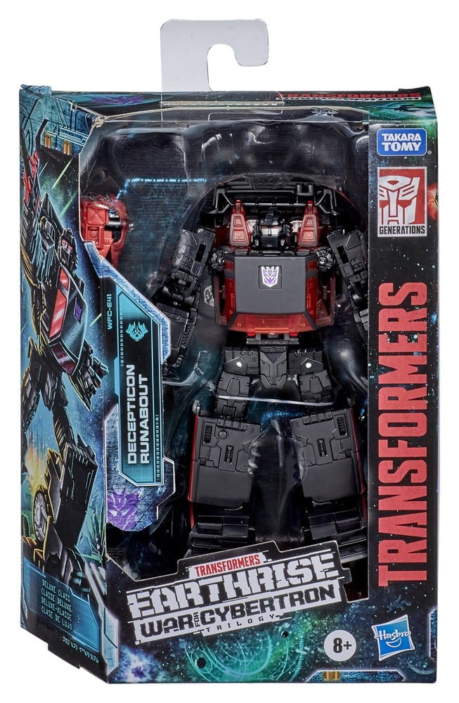 Transformers Generations War for Cybertron: Earthrise Deluxe Class Action Figure Decepticon Runabout WFC-E41