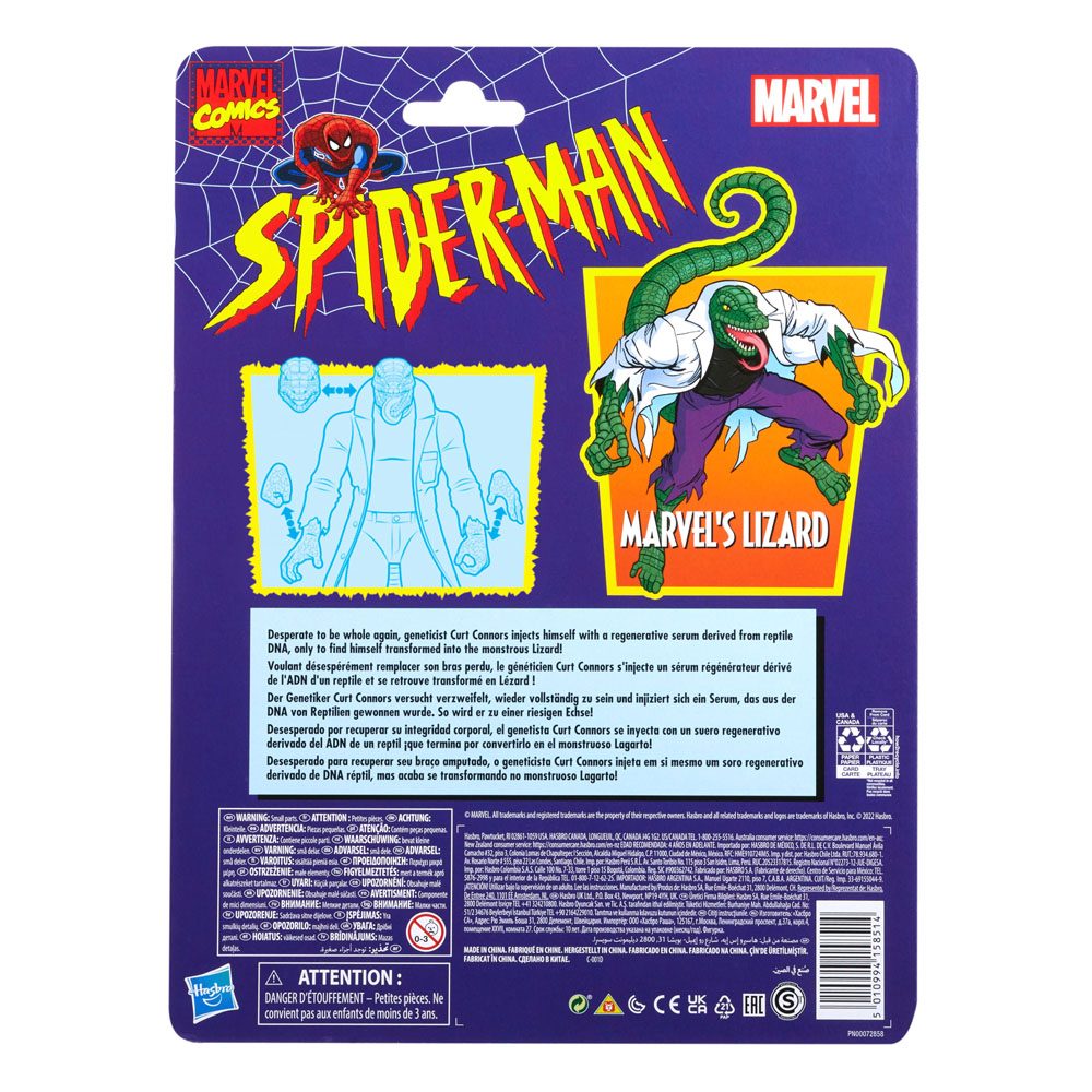 Spider-Man Marvel Legends Action Figure Marvel's Lizard