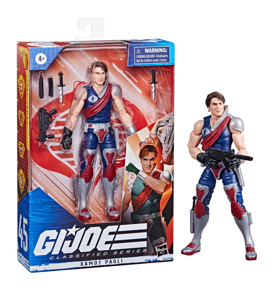 G.I. Joe Classified Series Action Figure 2023 Xamot Paoli 15 cm - Hasbro Action Figures