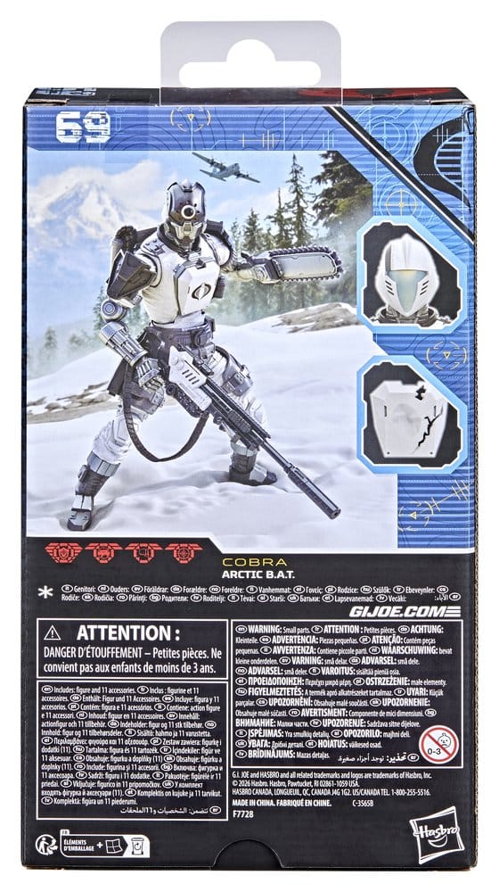 GI Joe Classified Series Action Figure Arctic B.A.T.