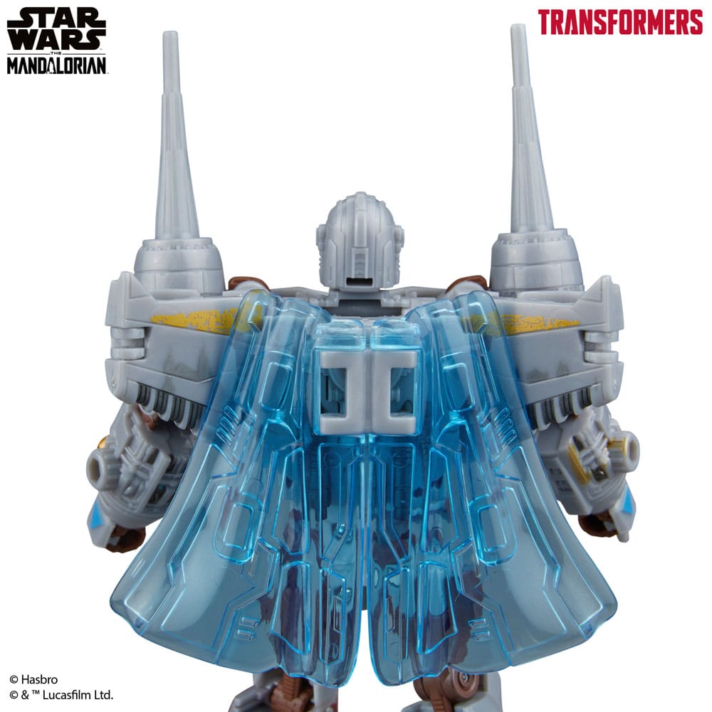 Star Wars x Transformers Action Figure The Mandalorian / N-1 Starfighter 19 cm - Hasbro Action Figures