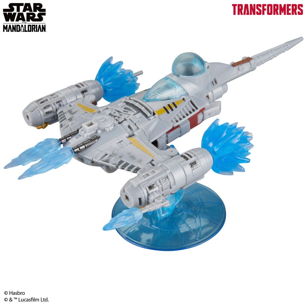 Star Wars x Transformers Action Figure The Mandalorian / N-1 Starfighter 19 cm - Hasbro Action Figures