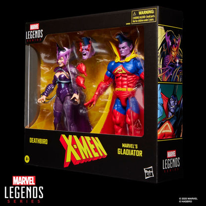 X-Men Marvel Legends Action Figure 2-Pack Deathbird & Marvel's Gladiator 15 cm - Hasbro Action Figures
