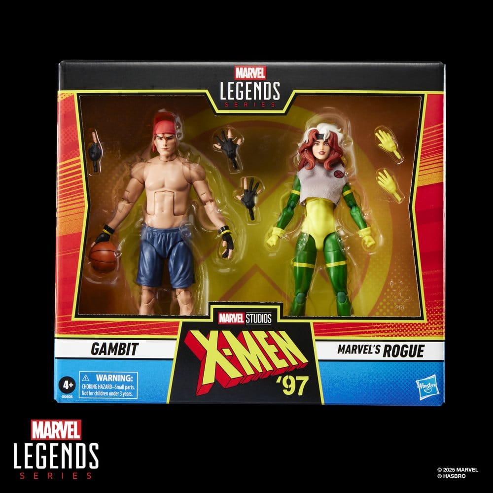 X-Men '97 Marvel Legends Action Figure 2-Pack Gambit & Marvel's Rogue