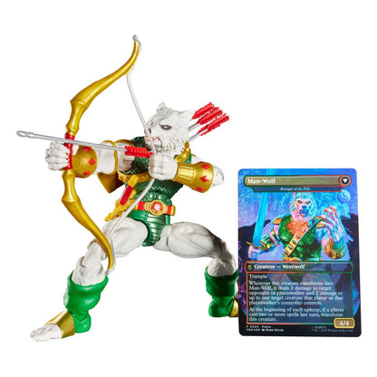 Marvel Legends Magic: The Gathering Action Figure Man-Wolf (plus Exclusive Foil Card) 15 cm - Hasbro Action Figures