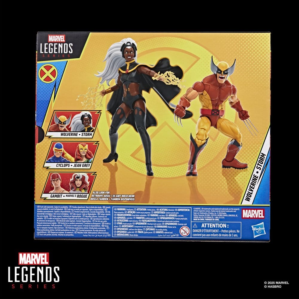 Marvel Legends Action Figure 2-Pack Storm & Wolverine