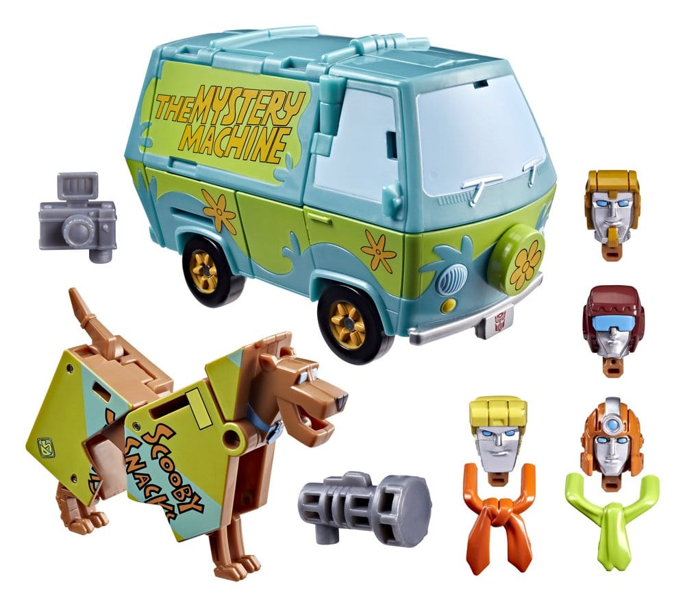 Transformers x Scooby-Doo Action Figure 2-Pack Mysterious Prime & Automutt 15 cm - Hasbro Action Figures