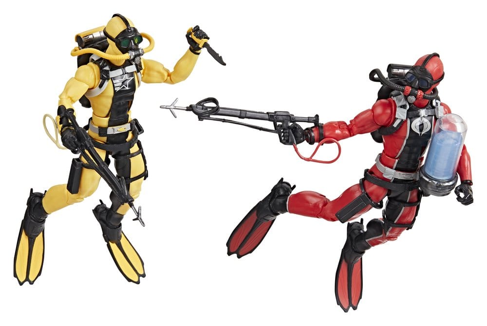 G.I. Joe Classified Series Action Figure 2-Pack #169 G.I. Joe Diver vs. Cobra Diver