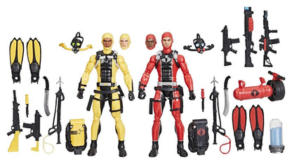 G.I. Joe Classified Series Action Figure 2-Pack #169 G.I. Joe Diver vs. Cobra Diver