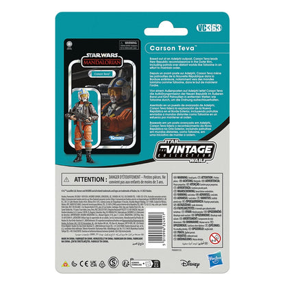 Star Wars: The Mandalorian Vintage Collection Action Figure Carson Teva - Hasbro Action Figures