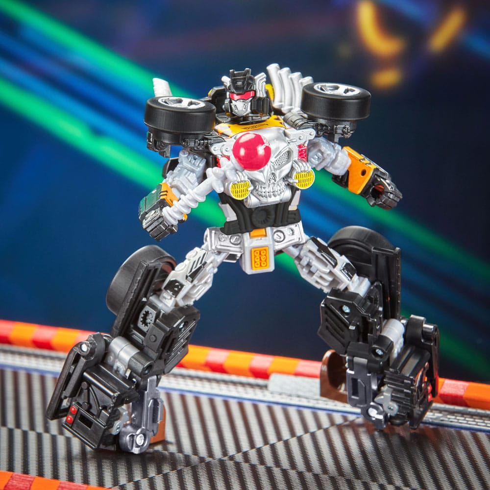 Hot Wheels x Transformers Action Figure Bone Shaker