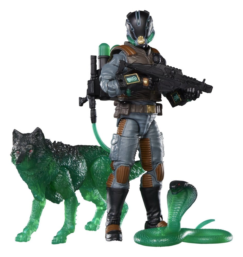 G.I. Joe Classified Series Action Figure #170 Ghost Viper & D.I.R.E. Beasts