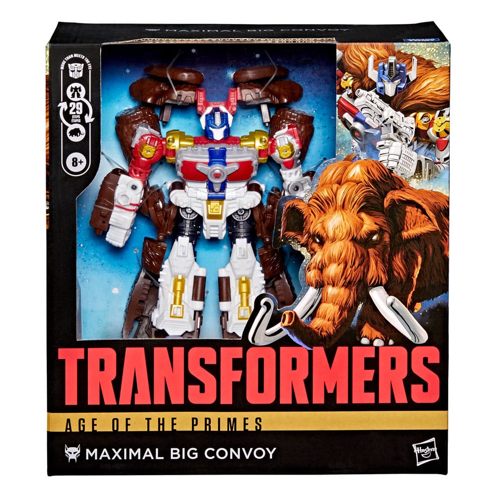 Transformers Age of the Primes Leader Class Action Figure Maximal Big Convoy 19 cm - Hasbro Action Figures
