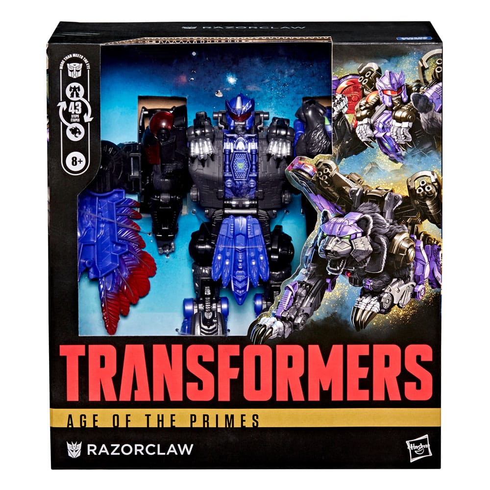 Transformers Age of the Primes Leader Class Action Figure Razorclaw 19 cm - Hasbro Action Figures