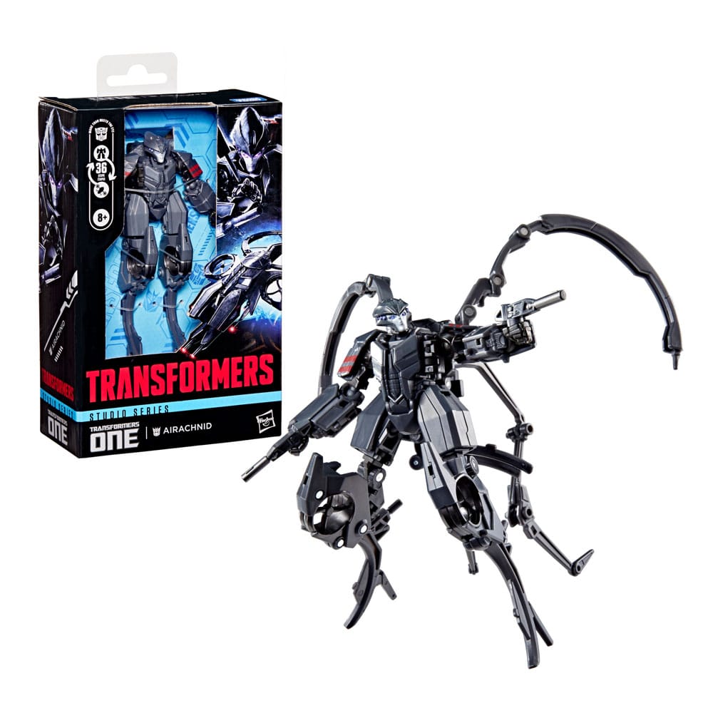 Transformers One Studio Series Deluxe Class Action Figure Airachnid 11 cm - Hasbro Action Figures
