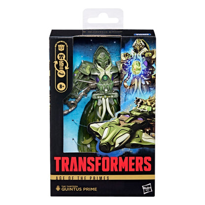 Transformers Age of the Primes Deluxe Class Action Figure The Thirteen: Quintus Prime 14 cm - Hasbro Action Figures