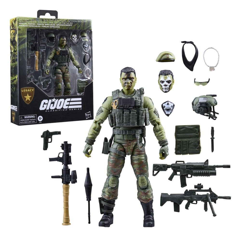 G.I. Joe Classified Series Legacy Collection Action Figure Action Soldier - Special Forces 15 cm - Hasbro Action Figures