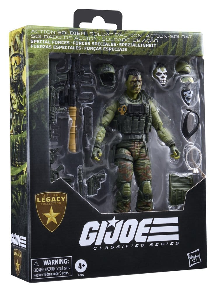 G.I. Joe Classified Series Legacy Collection Action Figure Action Soldier - Special Forces 15 cm - Hasbro Action Figures