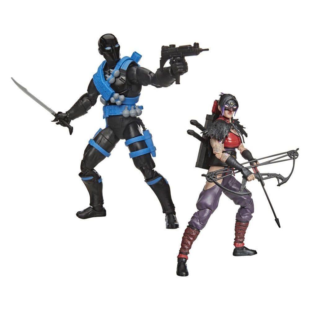 G.I. Joe Classified Series Action Figure 2-Pack Snake Eyes & Kim "Jinx" Arashikage - Hasbro Action Figures