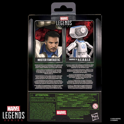 Avengers: Doomsday Marvel Legends Action Figure 2-Pack Mister Fantastic & Marvel's H.E.R.B.I.E.