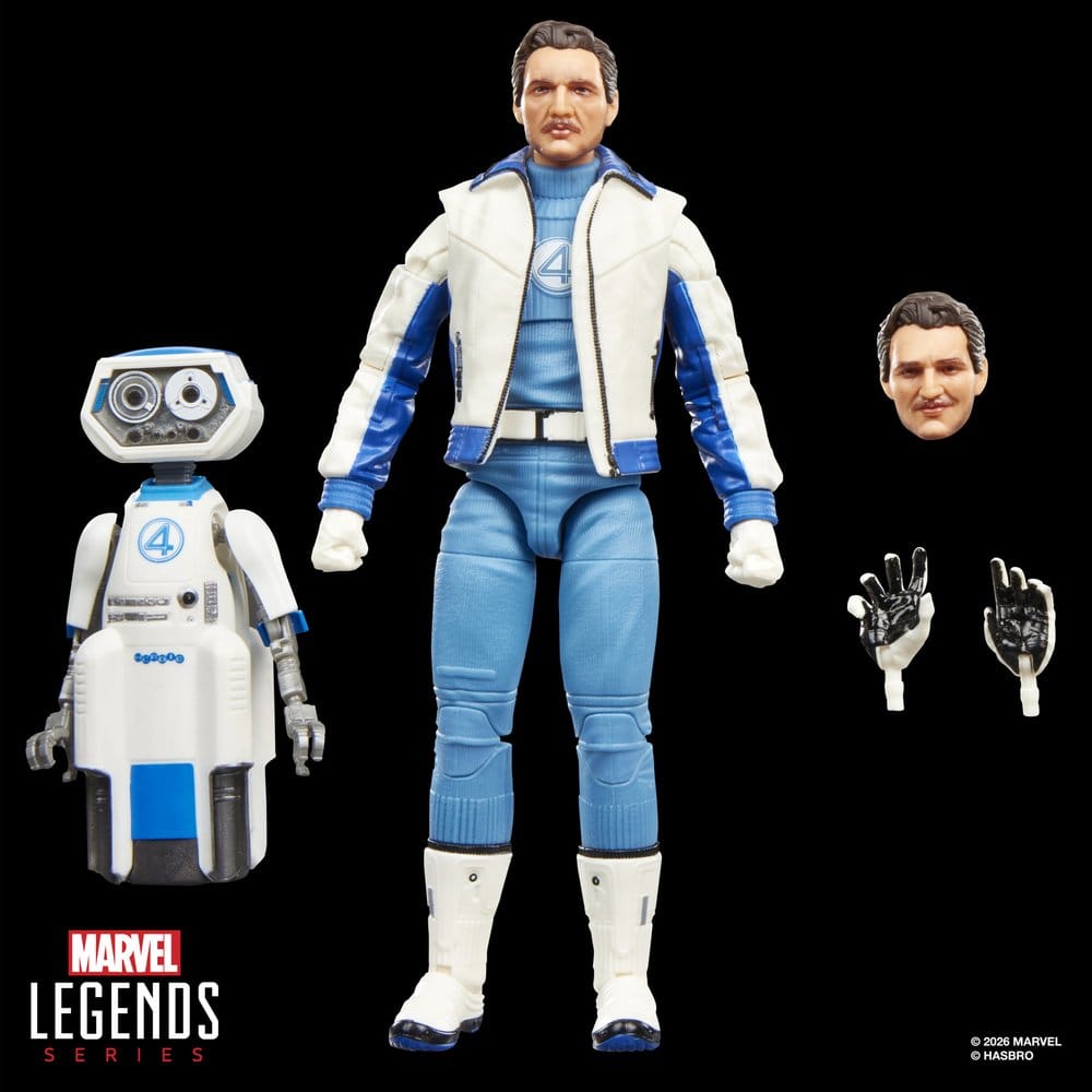 Avengers: Doomsday Marvel Legends Action Figure 2-Pack Mister Fantastic & Marvel's H.E.R.B.I.E.