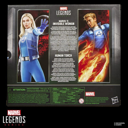 Avengers: Doomsday Marvel Legends Action Figure 2-Pack Marvel's Invisible Woman & Human Torch