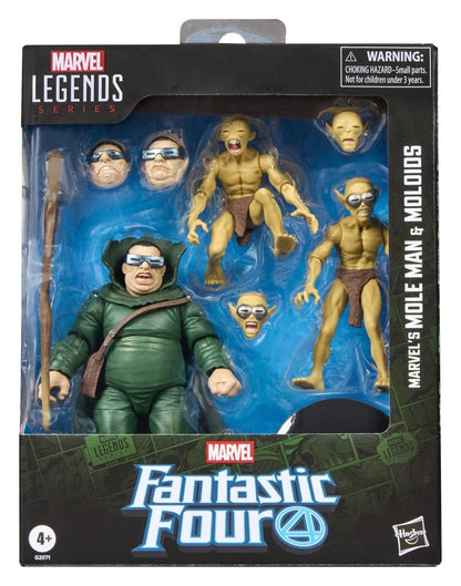 Fantastic Four Marvel Legends Action Figure 3-Pack Marvel's Mole Man & Moloids 15 cm - Hasbro Action Figures