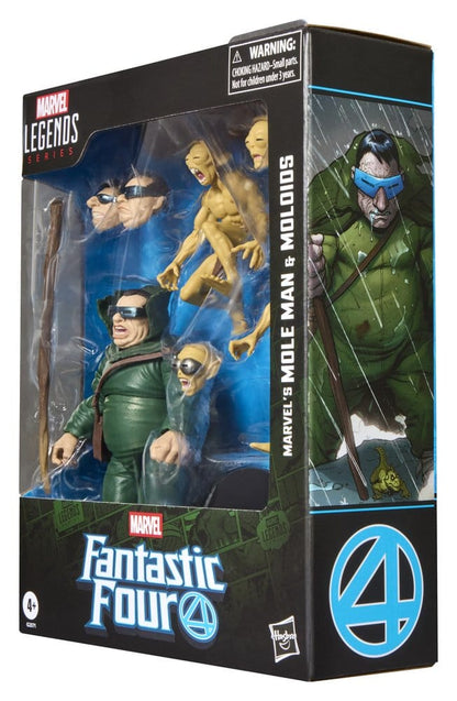 Fantastic Four Marvel Legends Action Figure 3-Pack Marvel's Mole Man & Moloids 15 cm - Hasbro Action Figures