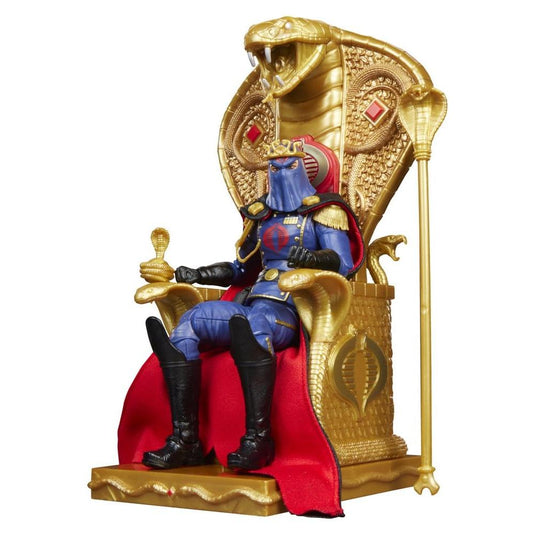 G.I. Joe Classified Series Action Figure Cobra Commander in Dress Uniform & Throne 15 cm - Hasbro Action Figures