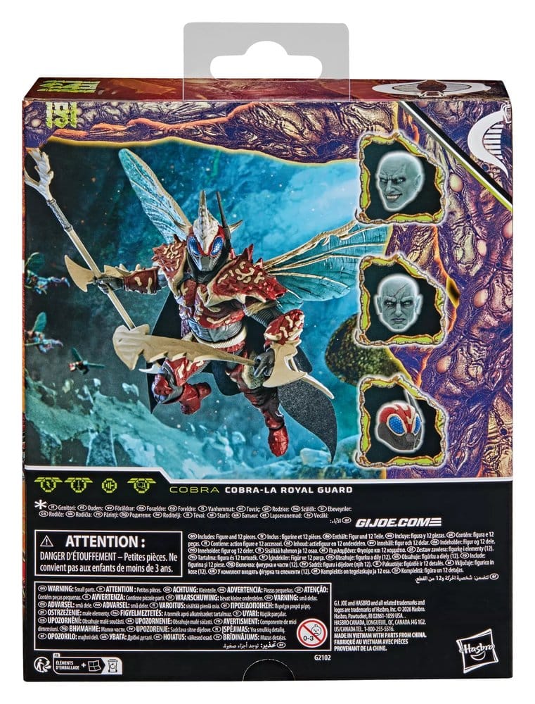 G.I. Joe Classified Series Deluxe Action Figure #191 Cobra-La Royal Guard 15 cm - Hasbro Action Figures