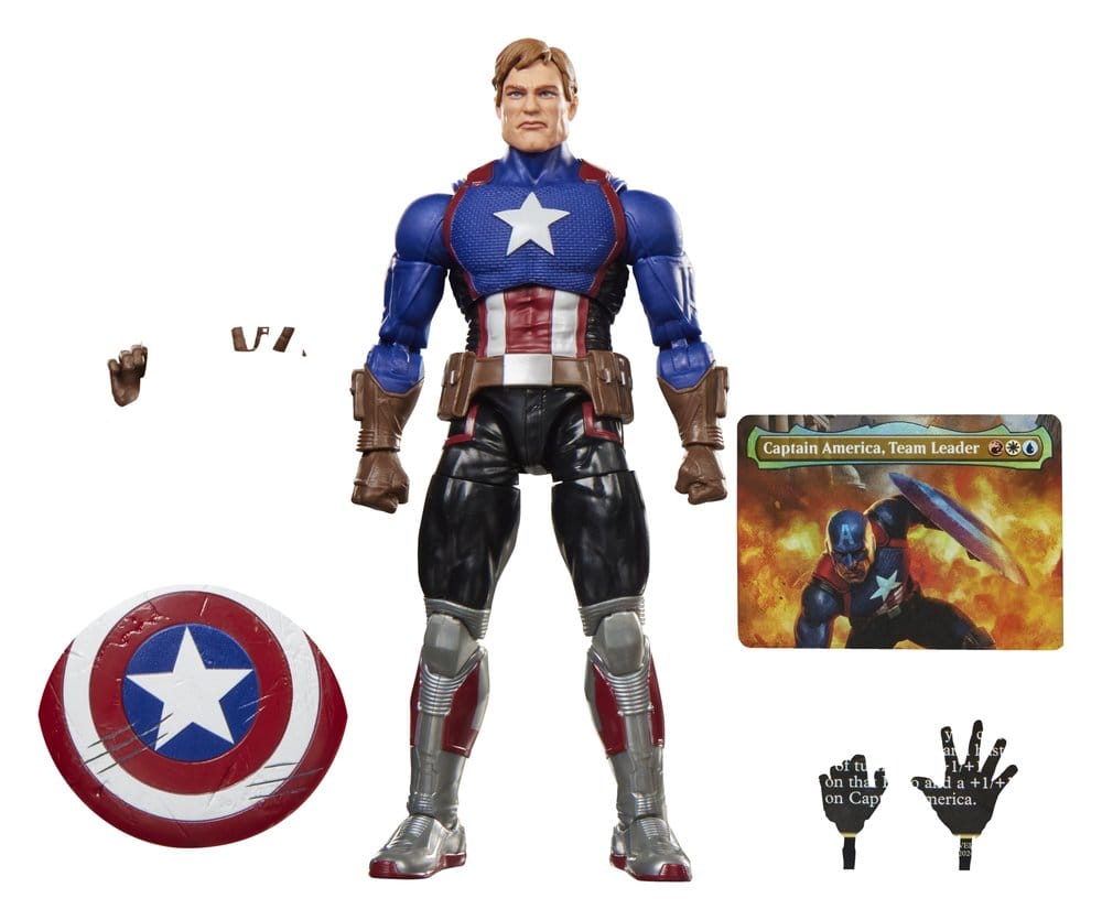 Magic The Gathering: Marvel Super Heroes Marvel Legends Action Figure Captain America (Avengers: Twilight) 15 cm - Hasbro Action Figures