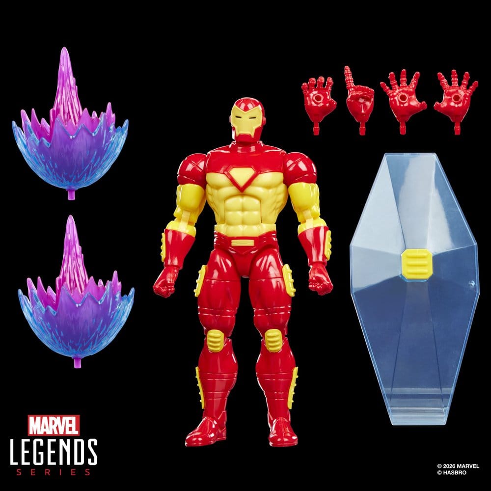 Marvel Games Marvel Legends Action Figure 2-Pack Iron Man & Marvel's Spiral