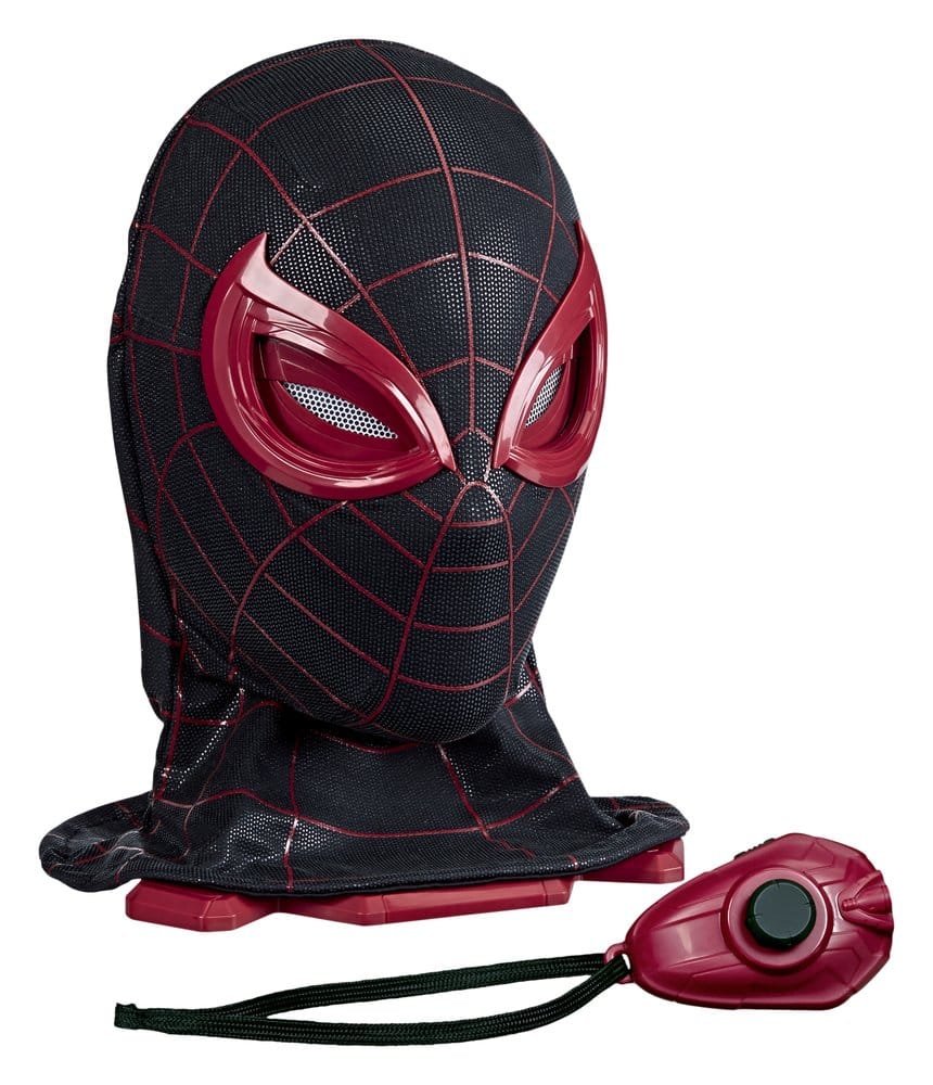 Spider-Man: Miles Morales Marvel Legends Electronic Expressive Mask - Hasbro Replicas
