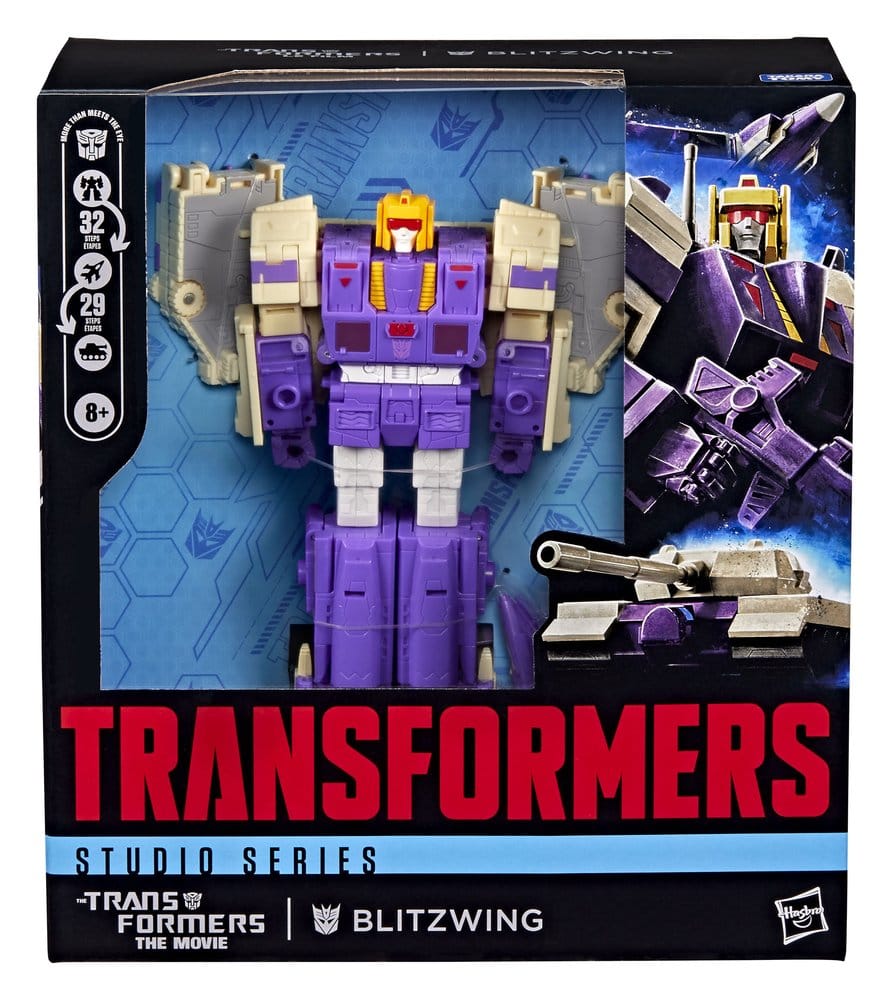 The Transformers: The Movie Studio Series Leader Class Action Figure Blitzwing 18 cm - Hasbro Action Figures