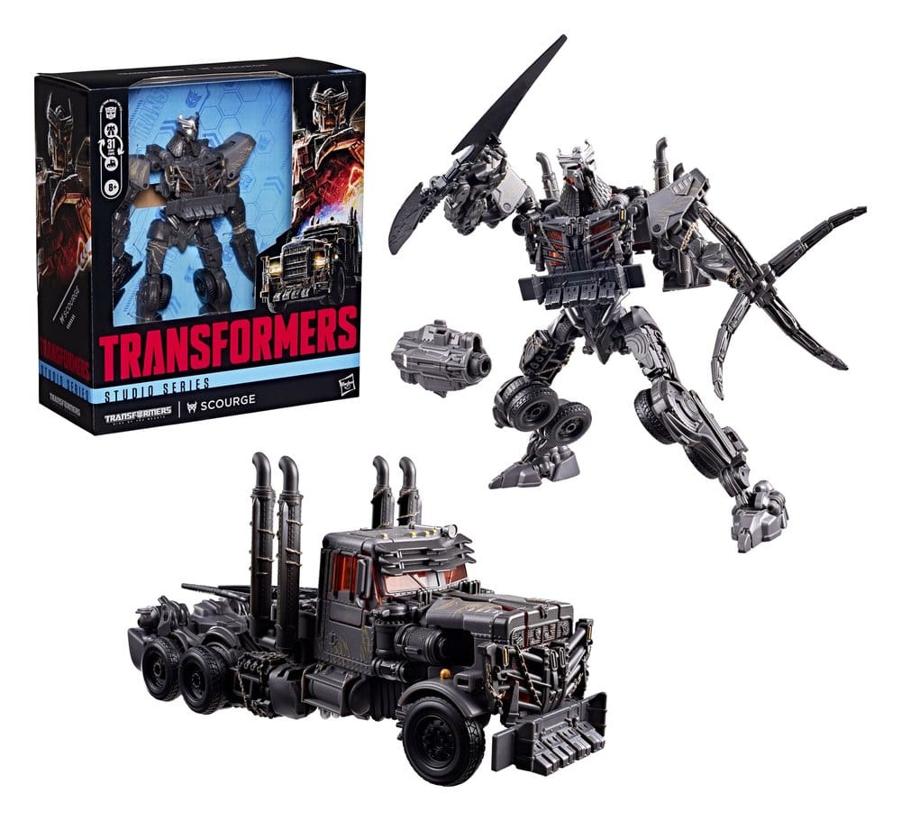 Transformers: Rise of the Beasts Studio Series Leader Class Action Figure Scourge 22 cm - Hasbro Action Figures