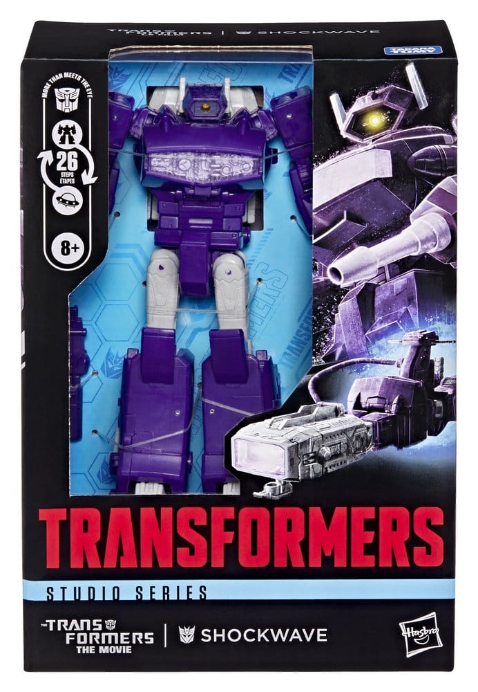 The Transformers: The Movie Studio Series Voyager Class Action Figure Shockwave 17 cm - Hasbro Action Figures