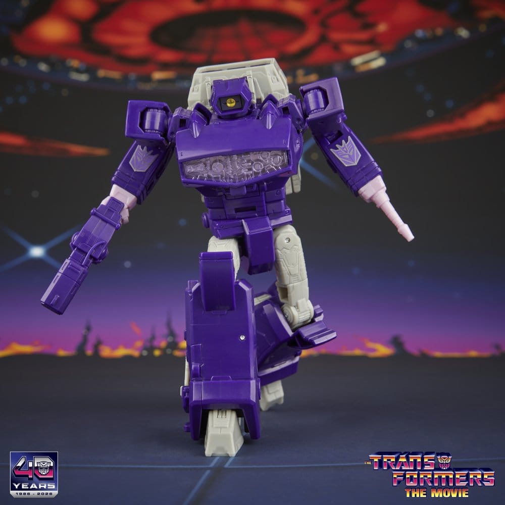 The Transformers: The Movie Studio Series Voyager Class Action Figure Shockwave 17 cm - Hasbro Action Figures