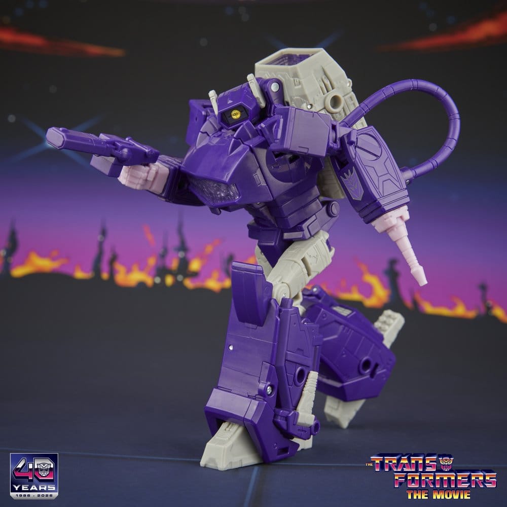 The Transformers: The Movie Studio Series Voyager Class Action Figure Shockwave 17 cm - Hasbro Action Figures
