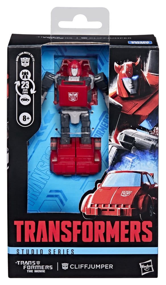 The Transformers: The Movie Studio Series Deluxe Class Action Figure Cliffjumper - Hasbro Action Figures