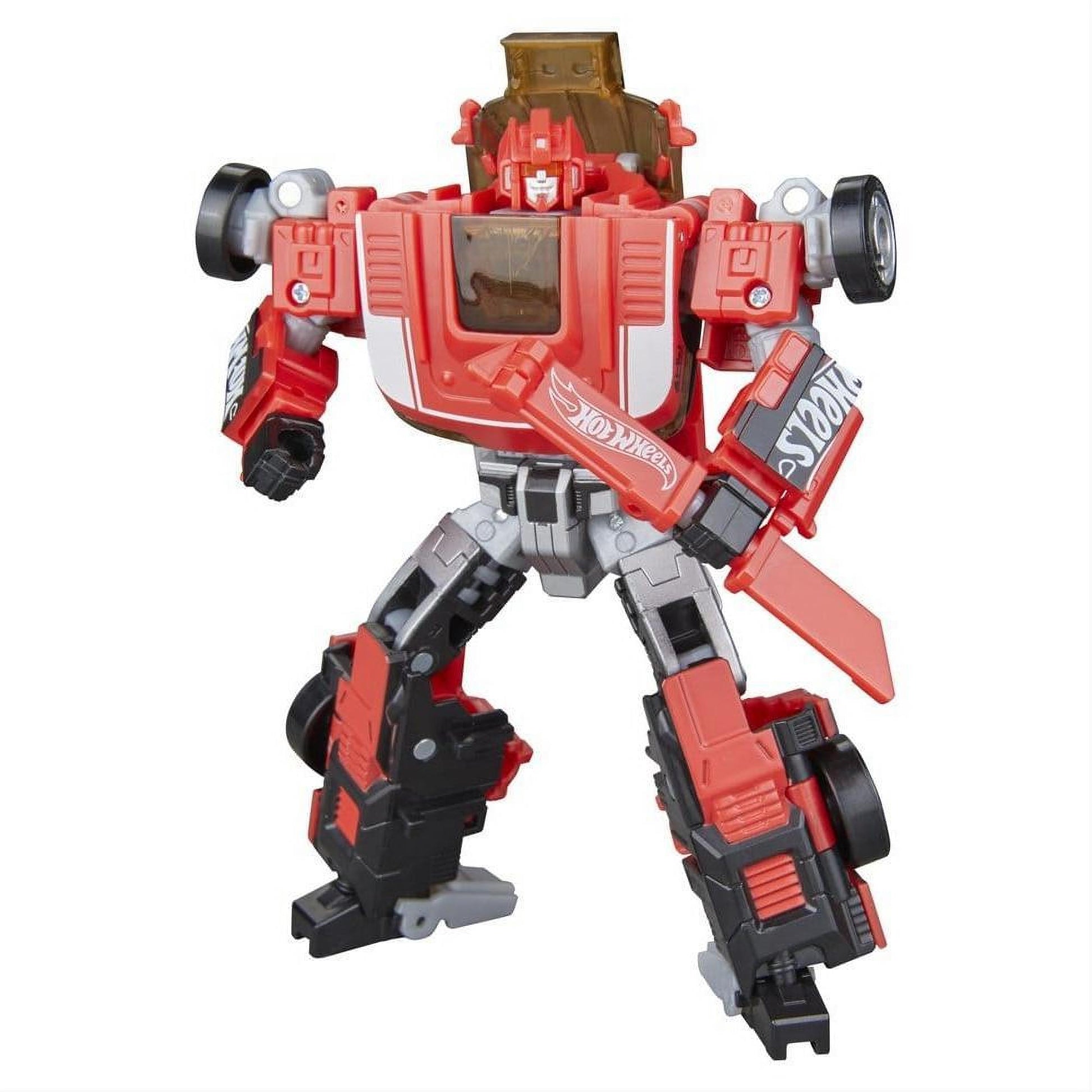 Transformers x Hot Wheels Collaborative Deluxe Class Action Figure GT-Scorcher 13 cm - Hasbro Action Figures