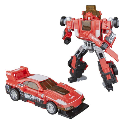 Transformers x Hot Wheels Collaborative Deluxe Class Action Figure GT-Scorcher 13 cm - Hasbro Action Figures