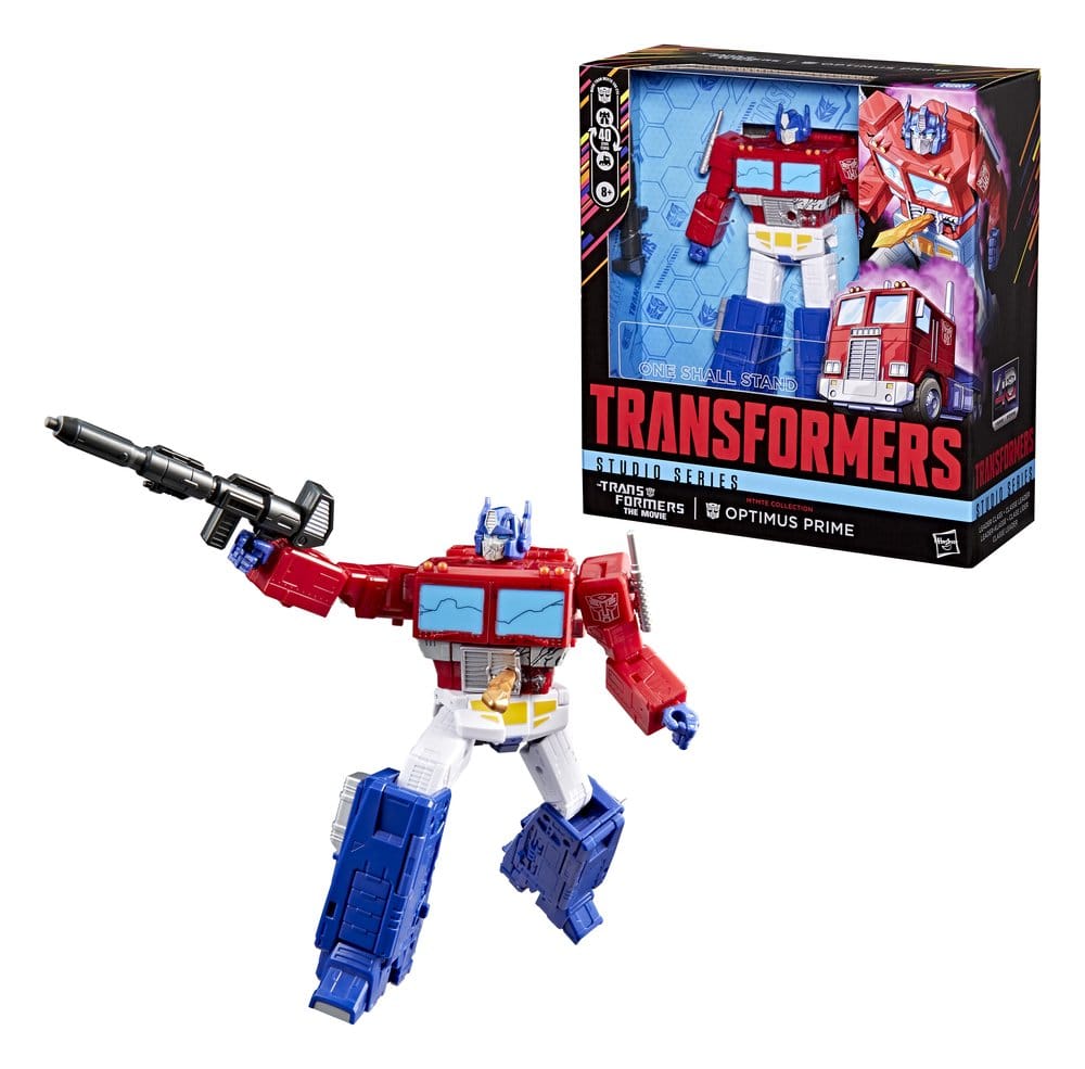 The Transformers: The Movie Studio Series Leader Class Action Figure MTMTE Collection: Optimus Prime 18 cm - Hasbro Action Figures