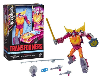 The Transformers: The Movie Studio Series Voyager Class Action Figure MTMTE Collection: Autobot Hot Rod 14 cm - Hasbro Action Figures