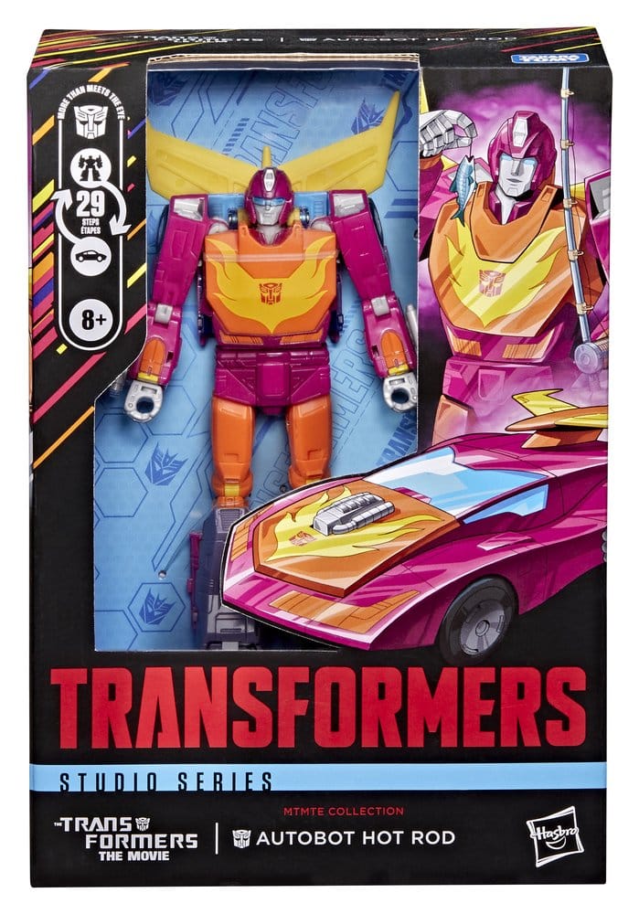 The Transformers: The Movie Studio Series Voyager Class Action Figure MTMTE Collection: Autobot Hot Rod 14 cm - Hasbro Action Figures