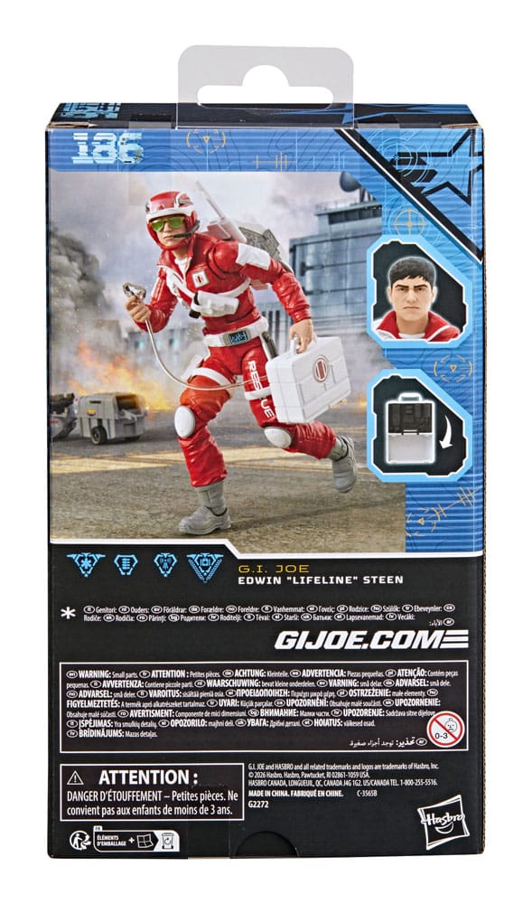 G.I. Joe Classified Series Action Figure Edwin "Lifeline" Steen