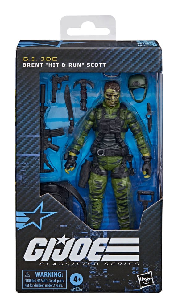 G.I. Joe Classified Series Action Figure Brent "Hit & Run" Scott 15 cm - Hasbro Action Figures
