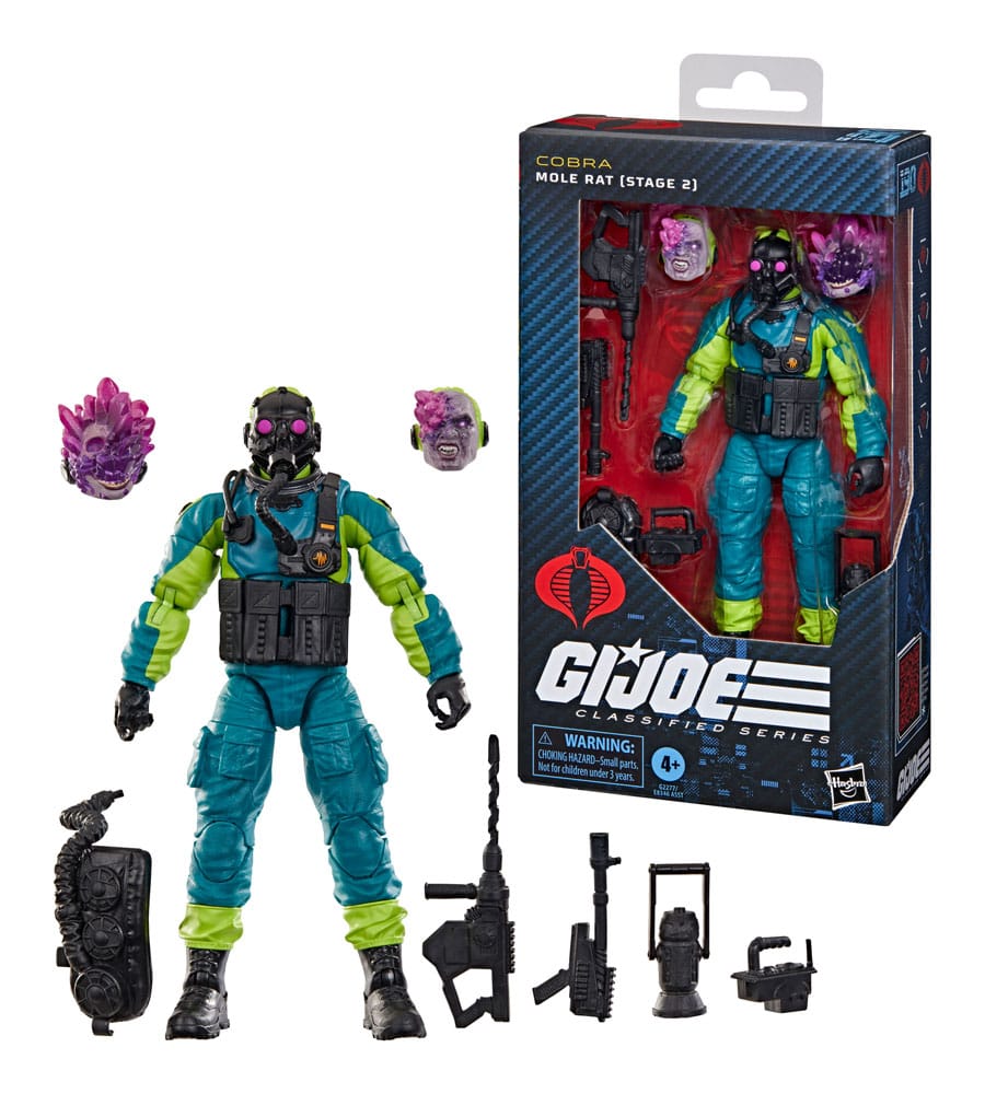G.I. Joe Classified Series Action Figure Mole Rat (Stage 2)