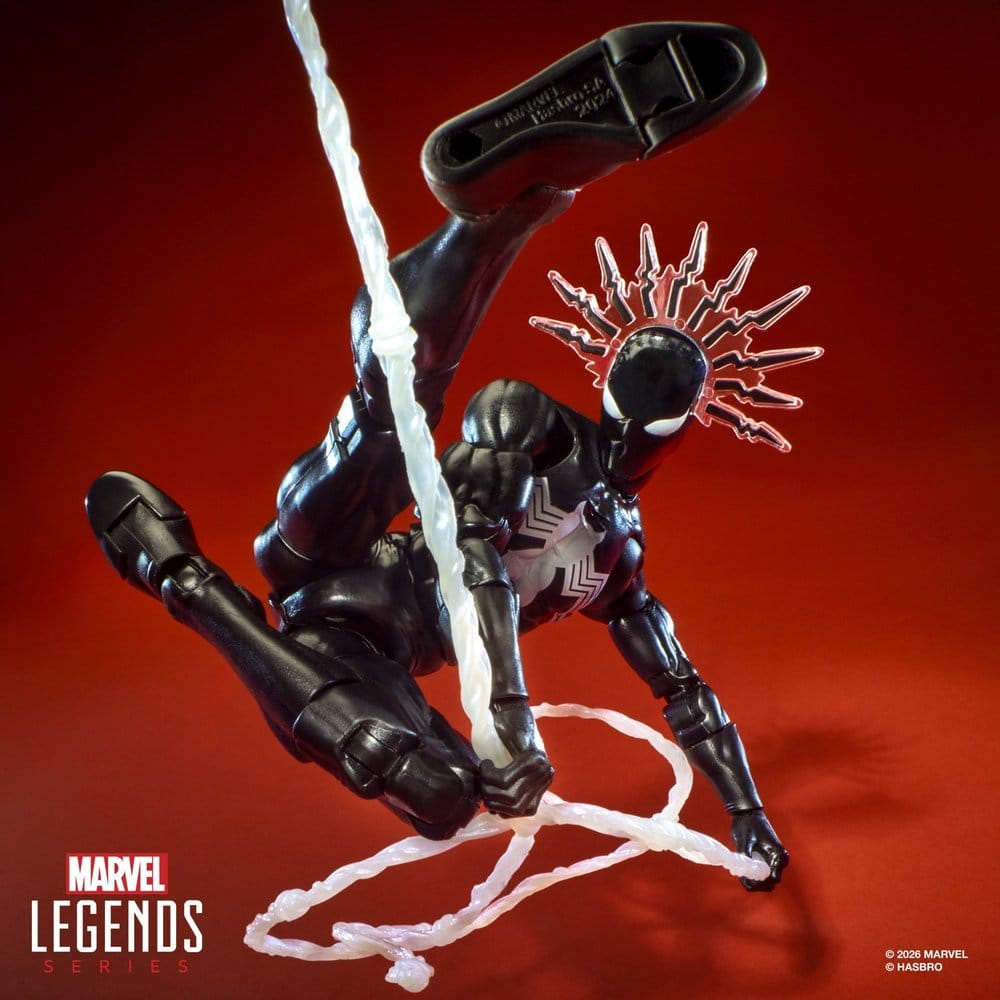 Marvel Legends Maximum Series Action Figure Symbiote Spider-Man - Hasbro Action Figures