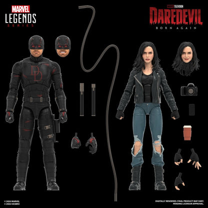 Daredevil: Born Again Marvel Legends Action Figure 2-Pack Daredevil & Jessica Jones 15 cm - Hasbro Action Figures