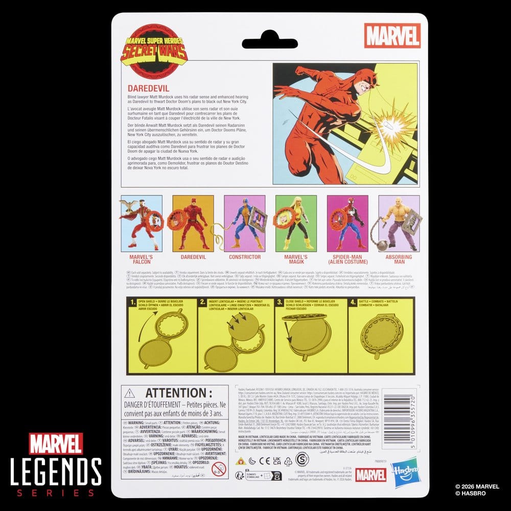 Secret Wars Marvel Legends Action Figure Daredevil 15 cm - Hasbro Action Figures